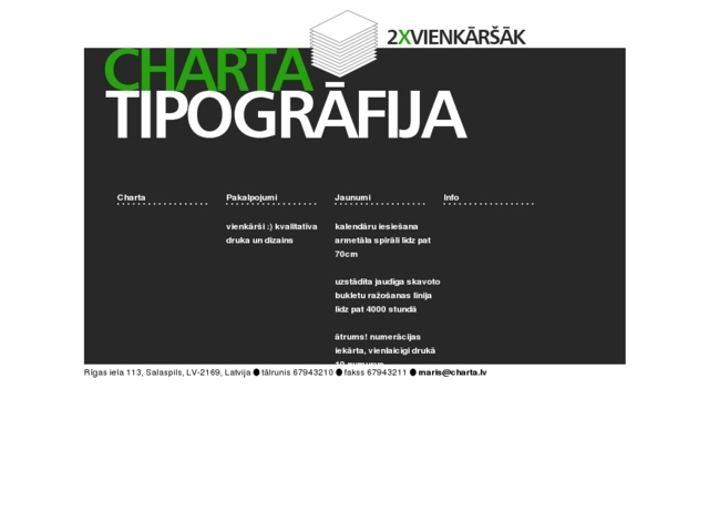 Charta, SIA