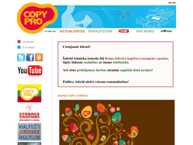 Copy Pro, SIA