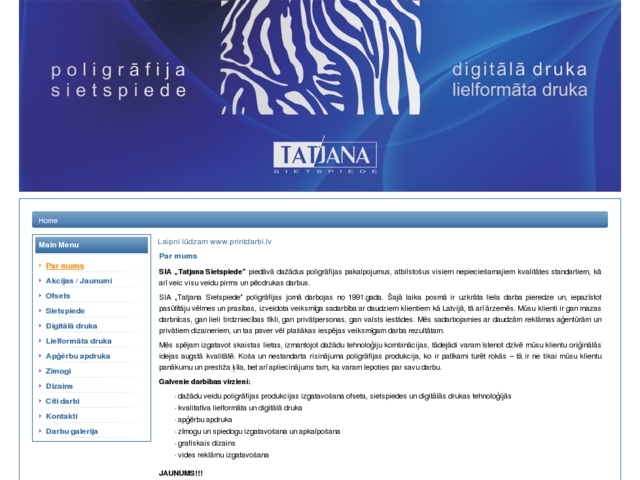 Tatjana Sietspiede, SIA